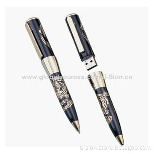 Popular USB Pen Drives with Plug-and-play and Ballpen Functions, OEM and ODM Orders Welcomed